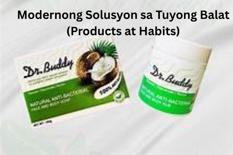 Modernong Solusyon sa Tuyong Balat (Products at Habits)