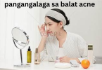 pangangalaga sa balat acne